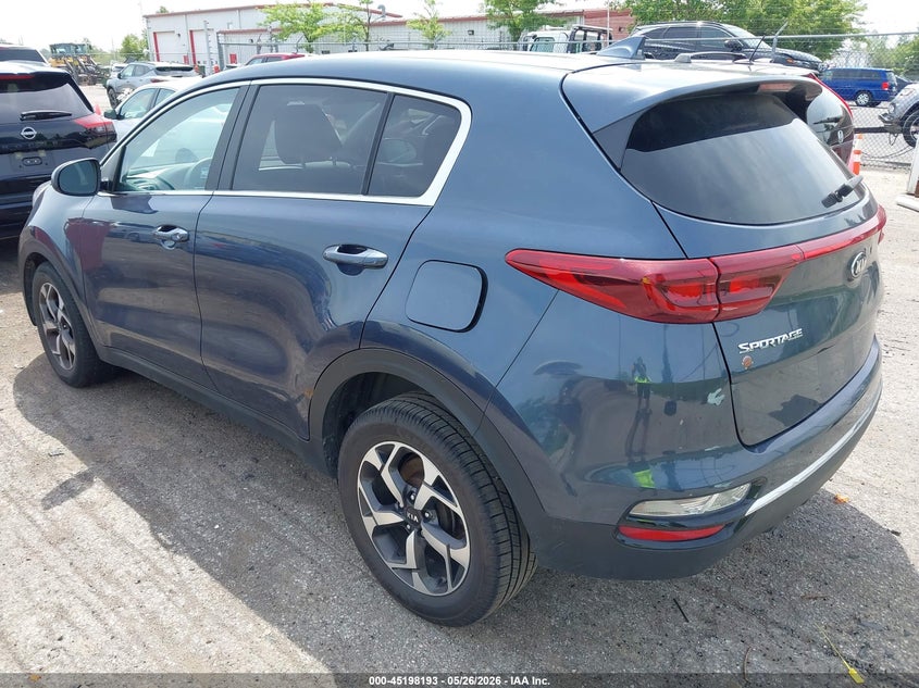 2022 Kia Sportage VIN KNDPM3ACXN7965783 IAAI salvage auction — RIGHT FRONT, Salvage (Michigan), sold $3,675 on 2026-07-30 (photo 3)