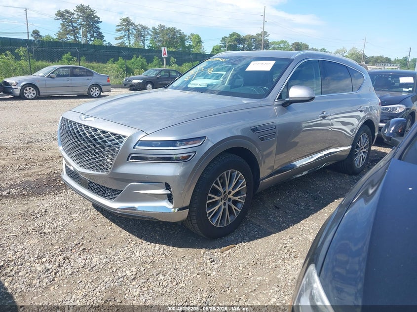 2024 Genesis Gv80 VIN KMUHBDSB1RU177498 IAAI salvage auction — RIGHT SIDE, Salvage Title, sold $13,600 on 2026-07-07 (photo 2)
