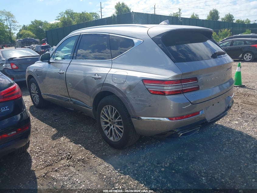 2024 Genesis Gv80 VIN KMUHBDSB1RU177498 IAAI salvage auction — RIGHT SIDE, Salvage Title, sold $13,600 on 2026-07-07 (photo 3)
