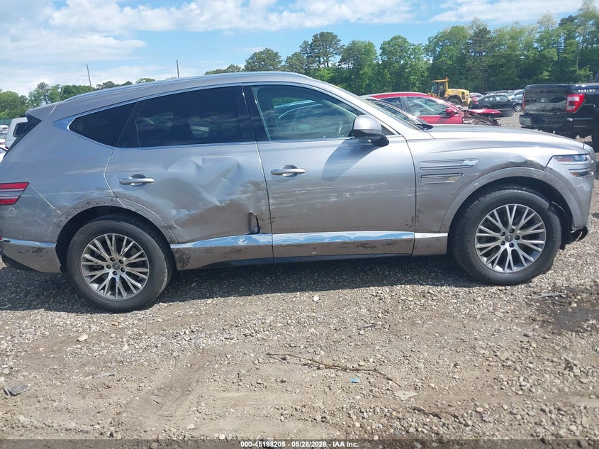 2024 Genesis Gv80 VIN KMUHBDSB1RU177498 IAAI salvage auction — RIGHT SIDE, Salvage Title, sold $13,600 on 2026-07-07 (photo 6)