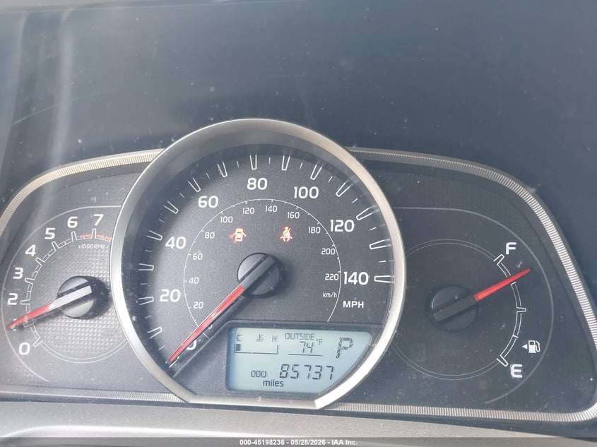 2013 Toyota Rav 4 VIN JTMRFREV3DD032518 IAAI salvage auction — LEFT FRONT, Salvage Title, sold $7,550 on 2026-07-08 (photo 7)