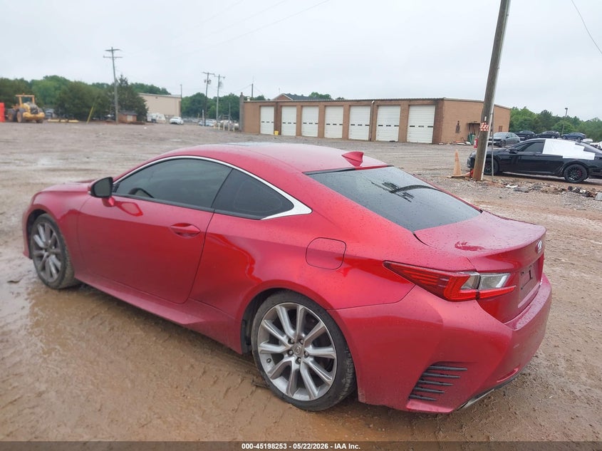 2016 Lexus Rc VIN JTHHA5BCXG5004220 IAAI salvage auction — RIGHT SIDE, Salvage (North Carolina), sold $3,150 on 2026-07-06 (photo 3)
