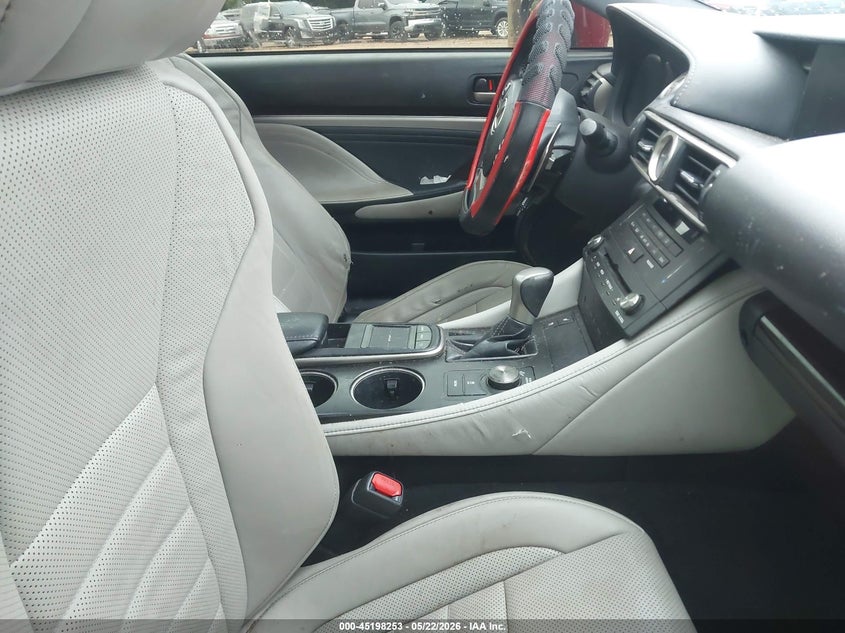 2016 Lexus Rc VIN JTHHA5BCXG5004220 IAAI salvage auction — RIGHT SIDE, Salvage (North Carolina), sold $3,150 on 2026-07-06 (photo 5)