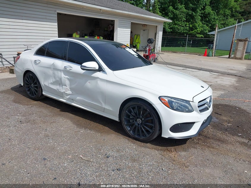 2017 Mercedes-benz C-klasse VIN 55SWF4JBXHU225568 — IAAI salvage auction photo