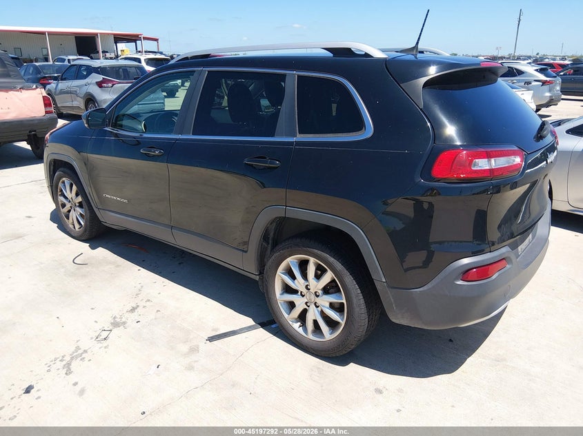 2017 Jeep Cherokee VIN 1C4PJLDB0HW526095 IAAI salvage auction — FRONT END, Original (Texas), sold $1,325 on 2026-07-10 (photo 3)