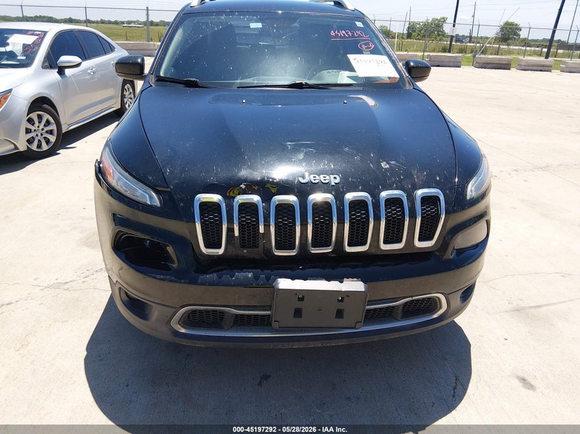 2017 Jeep Cherokee VIN 1C4PJLDB0HW526095 IAAI salvage auction — FRONT END, Original (Texas), sold $1,325 on 2026-07-10 (photo 6)