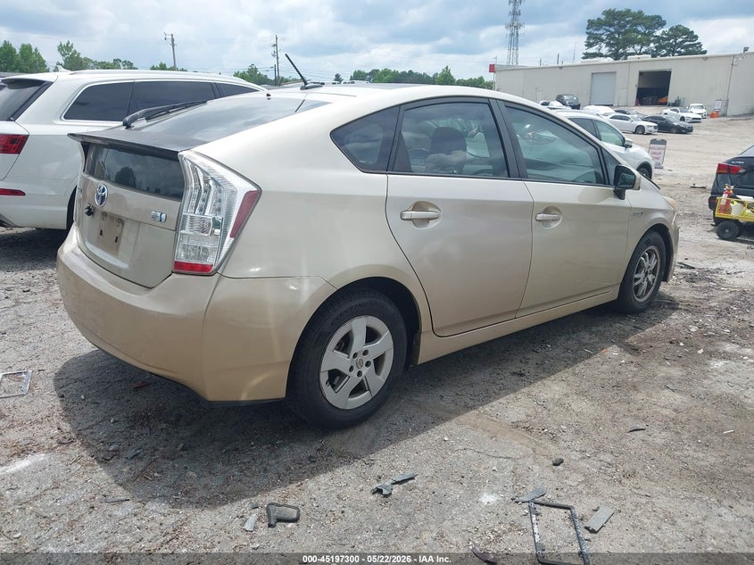 2010 Toyota Prius VIN JTDKN3DU9A0164678 IAAI salvage auction — FRONT END, Salvage (Georgia), sold $1,225 on 2026-07-08 (photo 4)