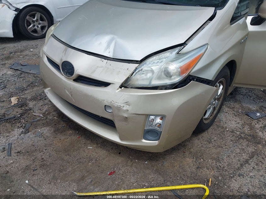 2010 Toyota Prius VIN JTDKN3DU9A0164678 IAAI salvage auction — FRONT END, Salvage (Georgia), sold $1,225 on 2026-07-08 (photo 6)