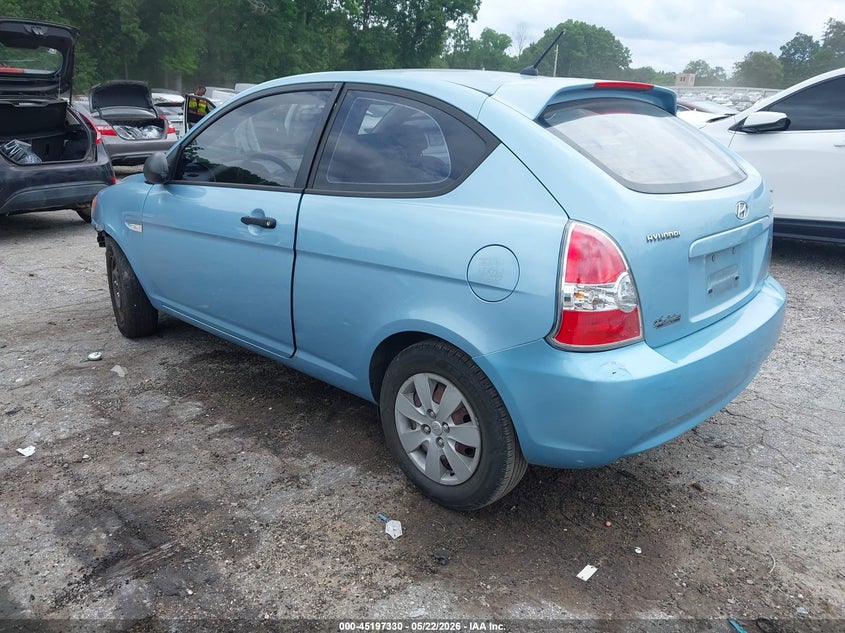 2008 Hyundai Accent VIN KMHCM36CX8U057343 IAAI salvage auction — FRONT END, Salvage (Georgia), sold $525 on 2026-07-15 (photo 3)