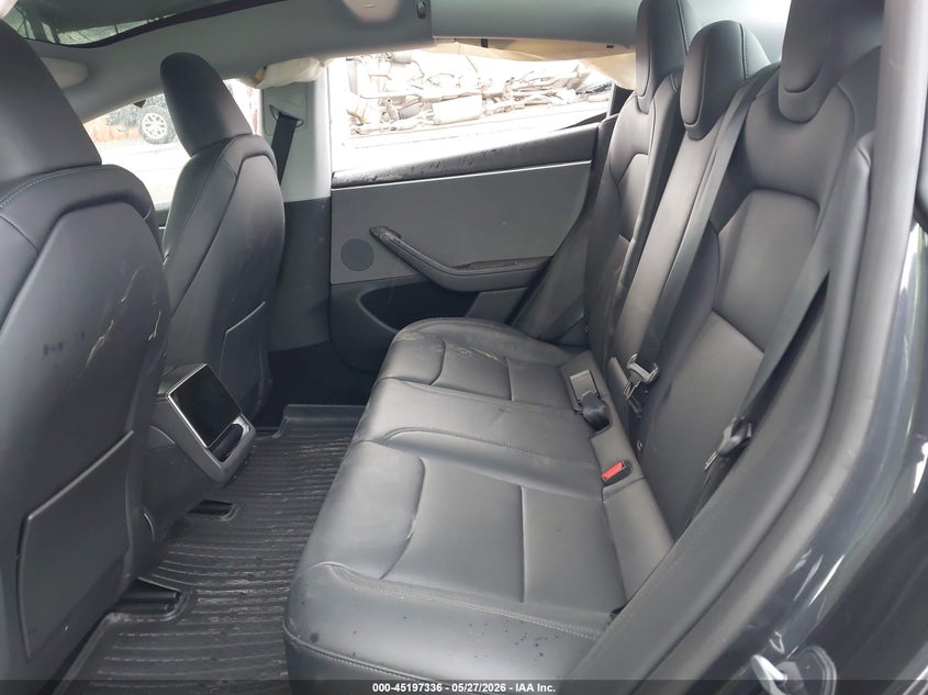 2026 Tesla Model 3 VIN 5YJ3E1EA1TF126752 IAAI salvage auction — RIGHT REAR, Salvage Title, sold $7,500 on 2026-07-08 (photo 8)