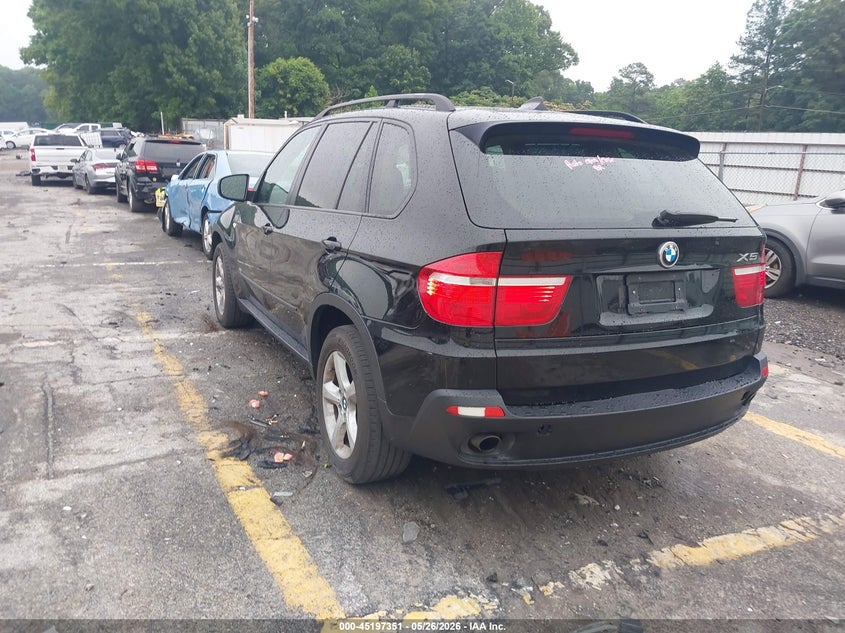 2008 BMW X5 VIN 5UXFE43528L024058 IAAI salvage auction — FRONT END, Salvage (Georgia), sold $850 on 2026-07-15 (photo 3)