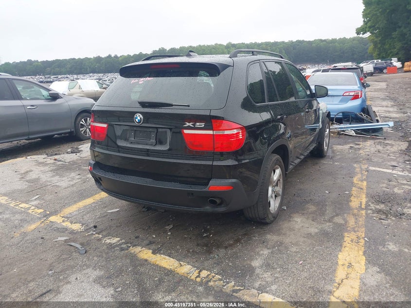 2008 BMW X5 VIN 5UXFE43528L024058 IAAI salvage auction — FRONT END, Salvage (Georgia), sold $850 on 2026-07-15 (photo 4)