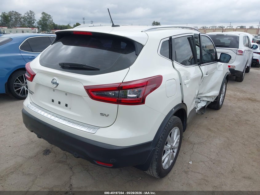 2020 Nissan Rogue VIN JN1BJ1CVXLW280730 IAAI salvage auction — SIDE, Salvage (California), sold $2,050 on 2026-07-22 (photo 4)