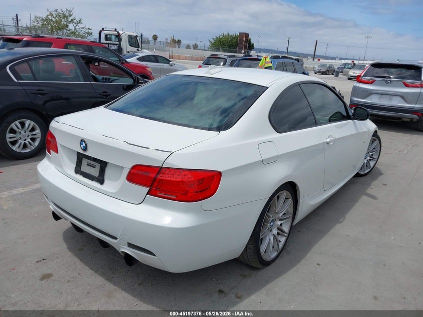 2011 BMW 3 series VIN WBAKG1C52BE362853 IAAI salvage auction — FRONT END, Salvage (California), sold $4,550 on 2026-07-09 (photo 4)