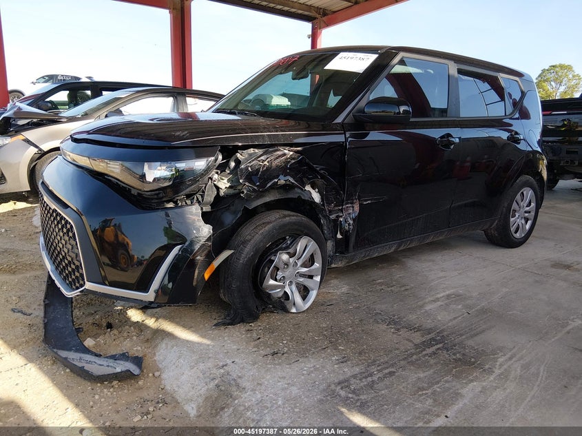 2023 Kia Soul VIN KNDJ23AU9P7845206 IAAI salvage auction — LEFT FRONT, Certificate Of Destruction (Florida), sold $2,250 on 2026-07-28 (photo 6)