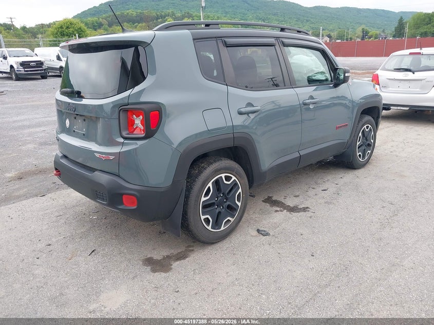 2016 Jeep Renegade VIN ZACCJBCTXGPC61023 IAAI salvage auction — FRONT END, Salvage (Pennsylvania), sold $2,050 on 2026-07-11 (photo 4)