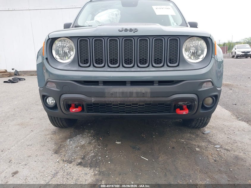 2016 Jeep Renegade VIN ZACCJBCTXGPC61023 IAAI salvage auction — FRONT END, Salvage (Pennsylvania), sold $2,050 on 2026-07-11 (photo 6)