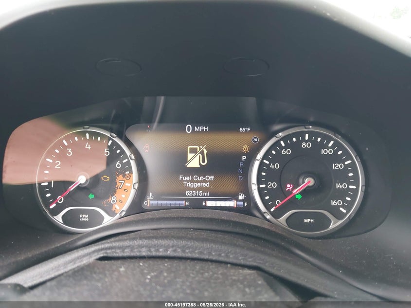 2016 Jeep Renegade VIN ZACCJBCTXGPC61023 IAAI salvage auction — FRONT END, Salvage (Pennsylvania), sold $2,050 on 2026-07-11 (photo 7)