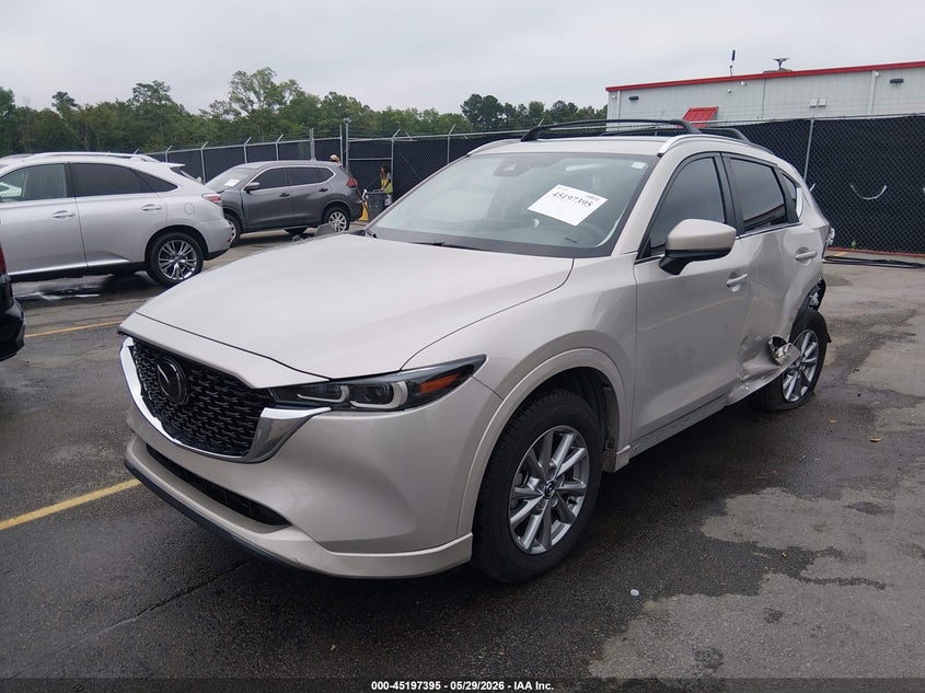 2025 Mazda Cx-5 VIN JM3KFBBLXS0749117 IAAI salvage auction — LEFT SIDE, Salvage Title, sold $7,000 on 2026-07-22 (photo 2)