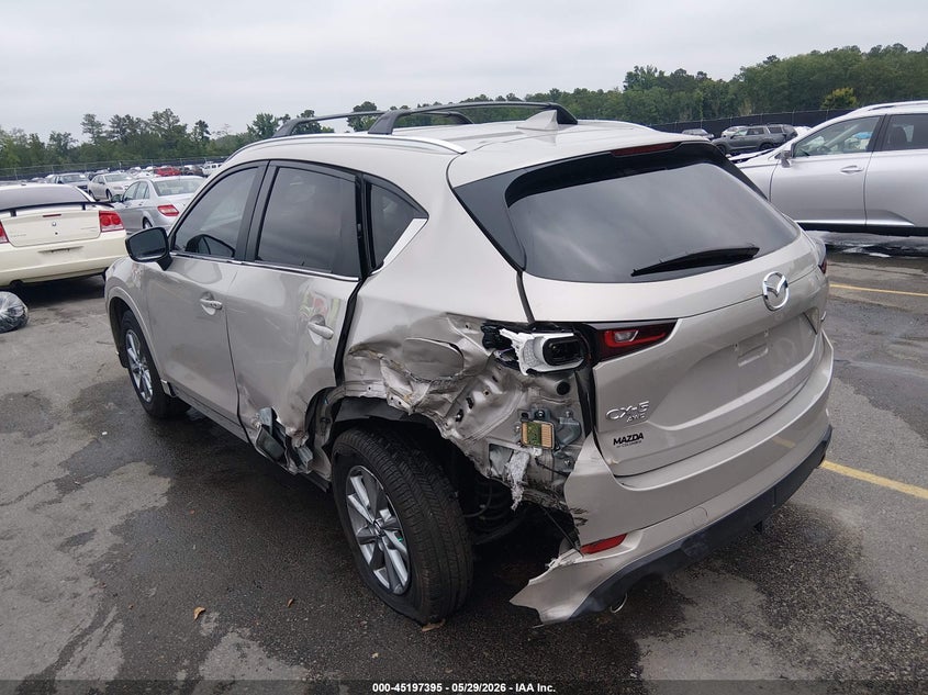 2025 Mazda Cx-5 VIN JM3KFBBLXS0749117 IAAI salvage auction — LEFT SIDE, Salvage Title, sold $7,000 on 2026-07-22 (photo 3)