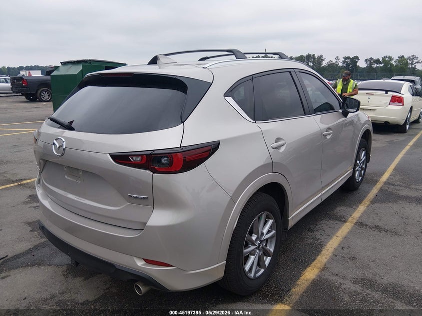 2025 Mazda Cx-5 VIN JM3KFBBLXS0749117 IAAI salvage auction — LEFT SIDE, Salvage Title, sold $7,000 on 2026-07-22 (photo 4)