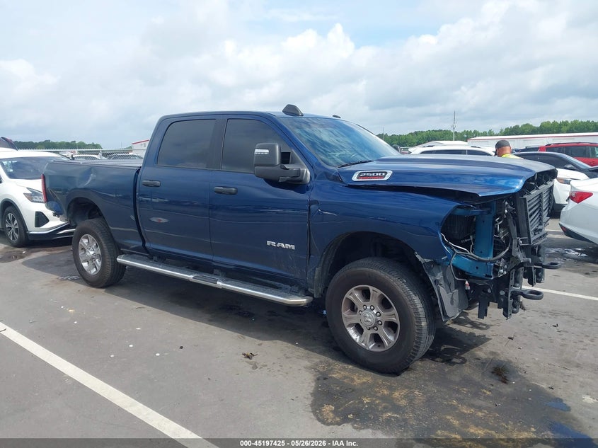 2024 Ram 2500 VIN 3C6UR5DJ4RG323572 IAAI salvage auction — FRONT END, Salvage (North Carolina), sold $10,200 on 2026-07-26 (photo 1)