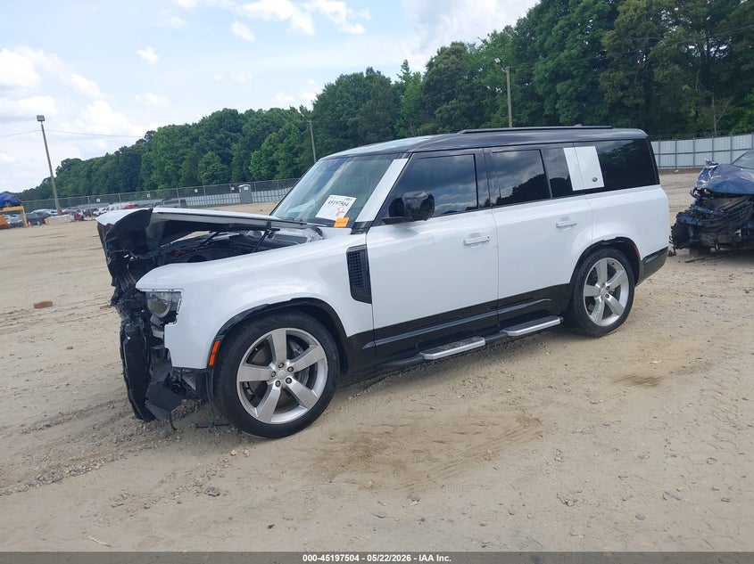 2023 Land rover Defender VIN SALE2FEU6P2208387 IAAI salvage auction — FRONT END, Salvage (Georgia), sold $18,900 on 2026-07-30 (photo 2)
