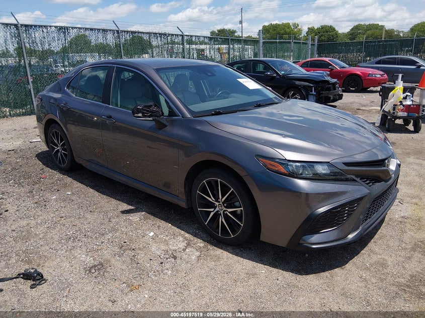 2022 Toyota Camry VIN 4T1G11AK9NU628135 IAAI salvage auction — HAIL, Salvage Title, sold $9,000 on 2026-07-24 (photo 1)