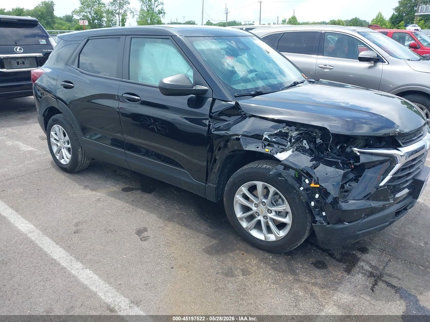 2024 Chevrolet Trailblazer VIN KL79MMSL7RB127417 IAAI salvage auction — FRONT END, Salvage Title, sold $3,850 on 2026-07-14 (photo 1)
