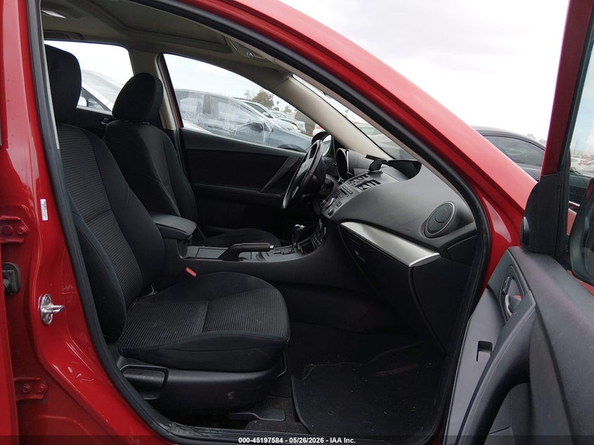 2013 Mazda 3 VIN JM1BL1L74D1817292 IAAI salvage auction — LEFT FRONT, Salvage Title, sold $325 on 2026-07-13 (photo 5)