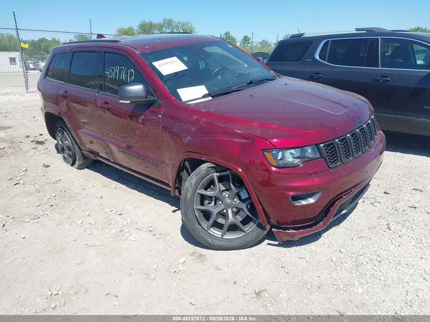 2021 Jeep Grand cherokee VIN 1C4RJFBG4MC559900 IAAI salvage auction — SIDE, Salvage Title, sold $5,875 on 2026-07-18 (photo 1)