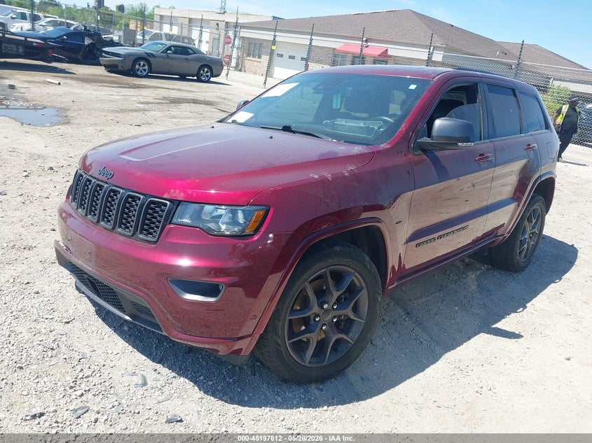 2021 Jeep Grand cherokee VIN 1C4RJFBG4MC559900 IAAI salvage auction — SIDE, Salvage Title, sold $5,875 on 2026-07-18 (photo 2)