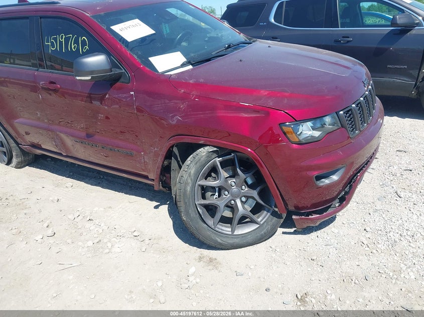 2021 Jeep Grand cherokee VIN 1C4RJFBG4MC559900 IAAI salvage auction — SIDE, Salvage Title, sold $5,875 on 2026-07-18 (photo 6)