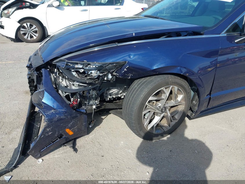 2020 Hyundai Sonata VIN 5NPEF4JA6LH051223 IAAI salvage auction — LEFT FRONT, Salvage Title, sold $3,525 on 2026-07-13 (photo 6)