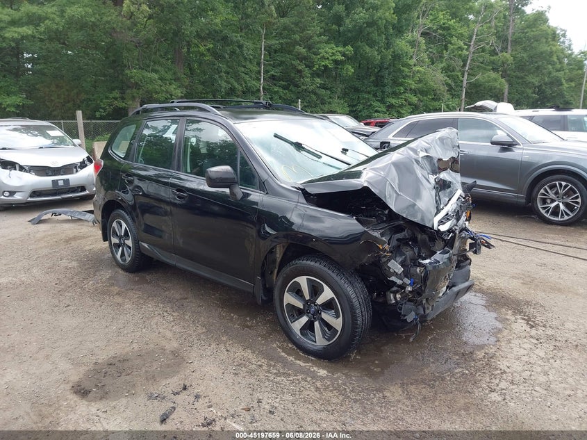 2017 Subaru Forester VIN JF2SJABC8HH574508 IAAI salvage auction — FRONT END, Salvage Title, sold $525 on 2026-07-08 (photo 1)