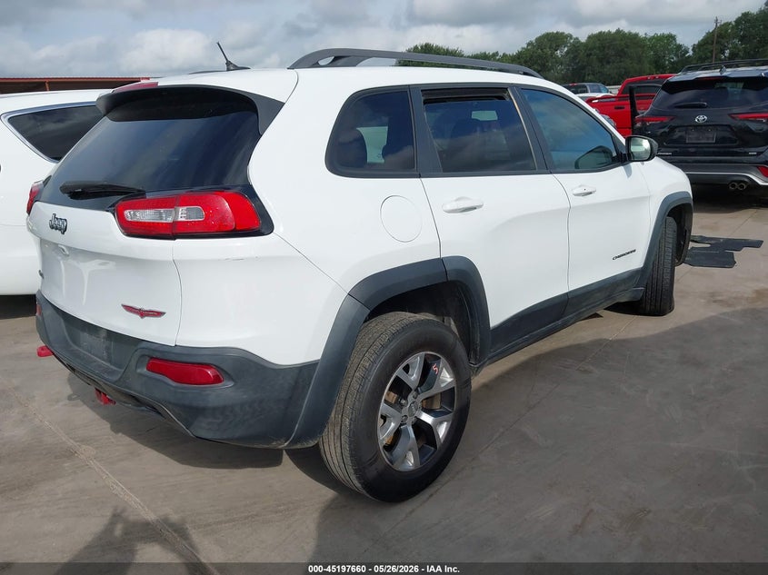 2014 Jeep Cherokee VIN 1C4PJMBS9EW255977 IAAI salvage auction — LEFT FRONT, Wait Title, sold $1,850 on 2026-08-23 (photo 4)
