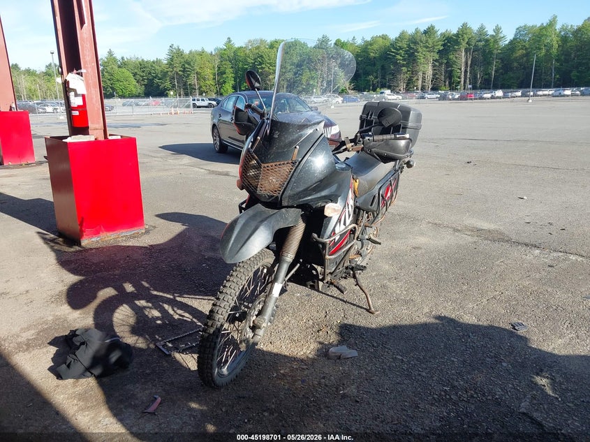 2013 Kawasaki Klr 650 VIN JKAKLEE18DDA56147 IAAI salvage auction — UNKNOWN, Mv-907A (New York), sold $125 on 2026-07-09 (photo 1)