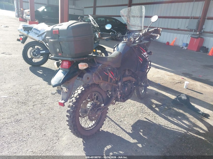 2013 Kawasaki Klr 650 VIN JKAKLEE18DDA56147 IAAI salvage auction — UNKNOWN, Mv-907A (New York), sold $125 on 2026-07-09 (photo 3)