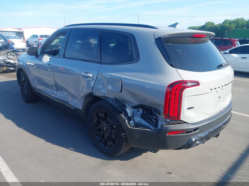 2022 Kia Telluride VIN 5XYP5DHC4NG236948 IAAI salvage auction — LEFT SIDE, Salvage Title, sold $10,100 on 2026-07-29 (photo 3)