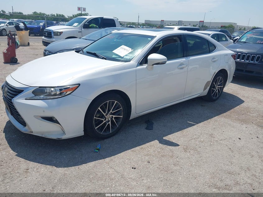 2016 Lexus ES VIN JTHBK1GG6G2224401 IAAI salvage auction — HAIL, Original (Texas), sold $5,150 on 2026-07-21 (photo 2)