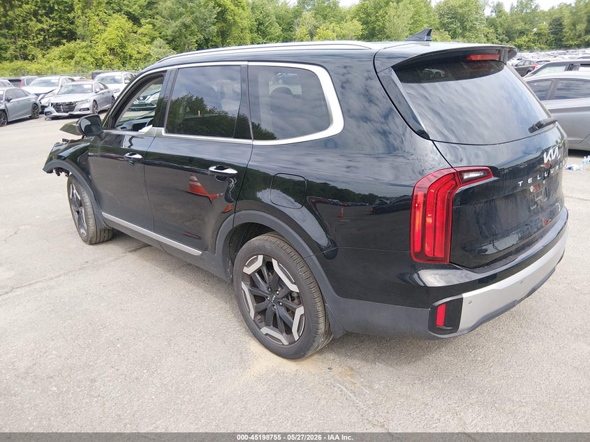 2024 Kia Telluride VIN 5XYP6DGCXRG445373 IAAI salvage auction — FRONT END, Salvage Title, sold $8,300 on 2026-07-16 (photo 3)