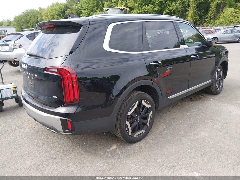 2024 Kia Telluride VIN 5XYP6DGCXRG445373 IAAI salvage auction — FRONT END, Salvage Title, sold $8,300 on 2026-07-16 (photo 4)