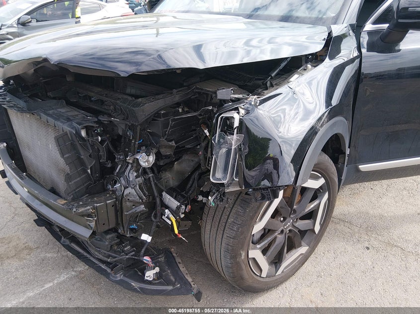 2024 Kia Telluride VIN 5XYP6DGCXRG445373 IAAI salvage auction — FRONT END, Salvage Title, sold $8,300 on 2026-07-16 (photo 6)