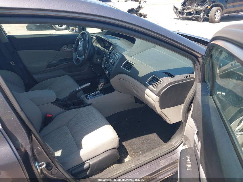 2014 Honda Civic VIN 19XFB2F56EE061497 IAAI salvage auction — FRONT END, Salvage (Kentucky), sold $1,850 on 2026-08-01 (photo 5)
