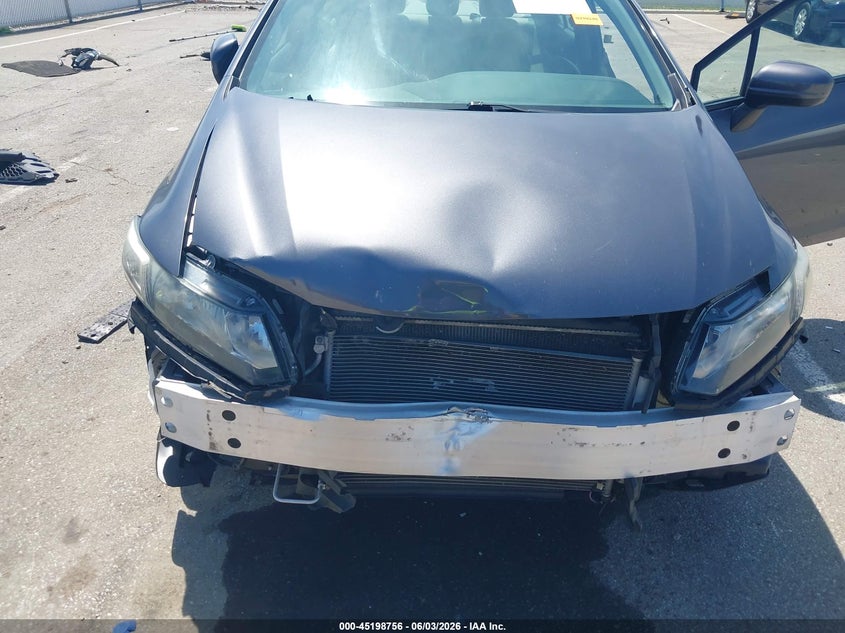 2014 Honda Civic VIN 19XFB2F56EE061497 IAAI salvage auction — FRONT END, Salvage (Kentucky), sold $1,850 on 2026-08-01 (photo 6)