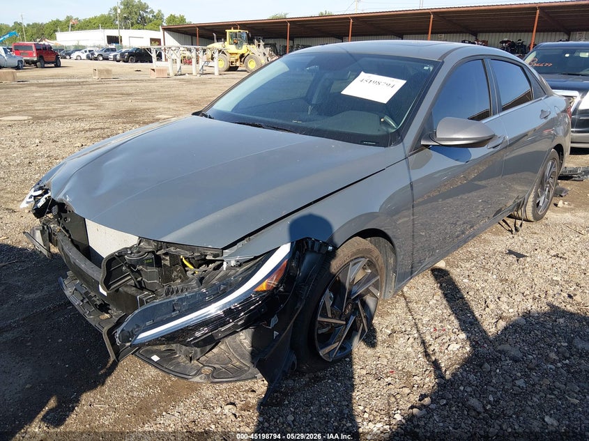 2024 Hyundai Elantra VIN KMHLS4DG7RU753693 IAAI salvage auction — FRONT END, Salvage Title, sold $4,950 on 2026-07-19 (photo 2)