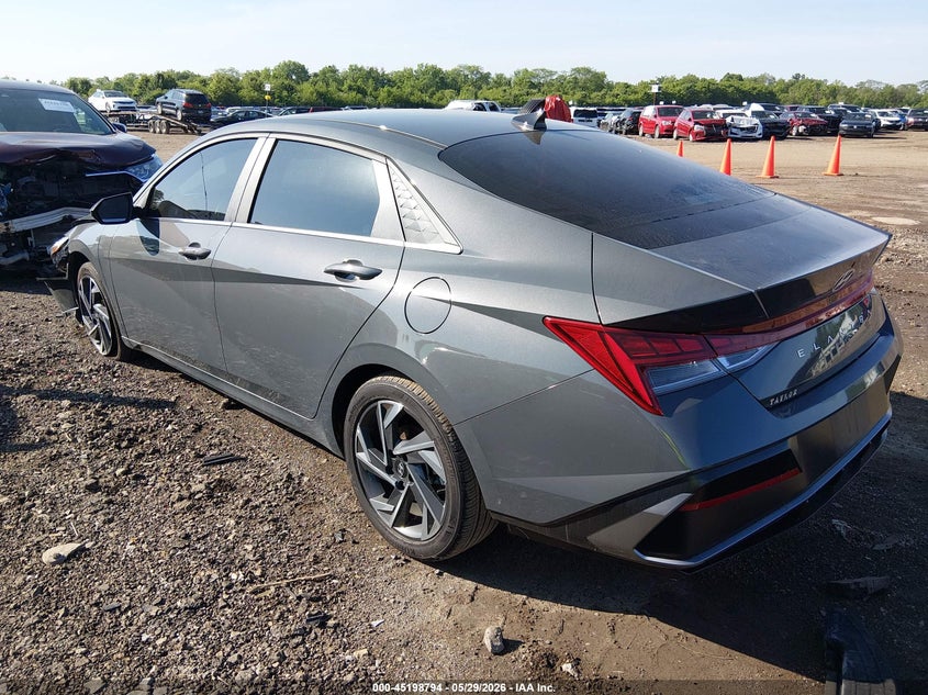 2024 Hyundai Elantra VIN KMHLS4DG7RU753693 IAAI salvage auction — FRONT END, Salvage Title, sold $4,950 on 2026-07-19 (photo 3)