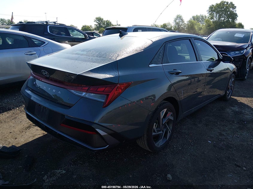 2024 Hyundai Elantra VIN KMHLS4DG7RU753693 IAAI salvage auction — FRONT END, Salvage Title, sold $4,950 on 2026-07-19 (photo 4)