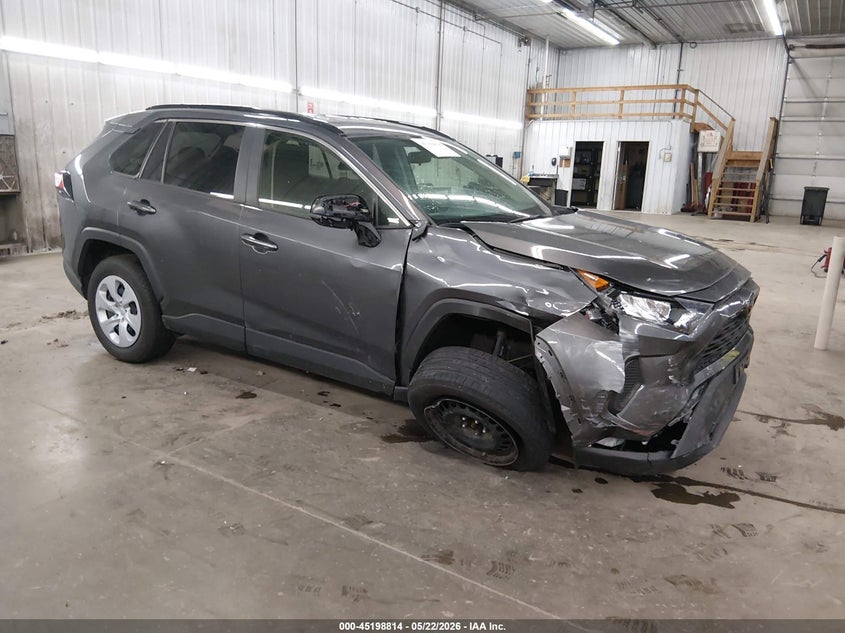 2019 Toyota VIN JTMF1RFV1KJ007924 IAAI salvage auction — RIGHT FRONT, Salvage (Minnesota), sold $8,000 on 2026-07-28 (photo 1)