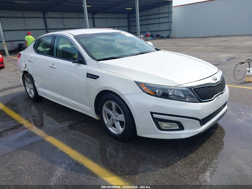 2015 Kia Optima VIN KNAGM4A75F5623466 IAAI salvage auction — RIGHT SIDE, Repossession Paperwork (Georgia), sold $400 on 2026-07-15 (photo 1)